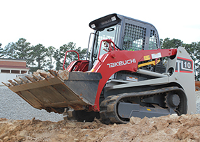 Takeuchi compact track loader rental