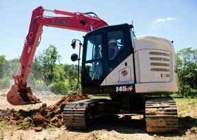 Link-Belt excavator rental