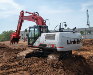 Link belt trackhoes for sale for jobs of all sizes